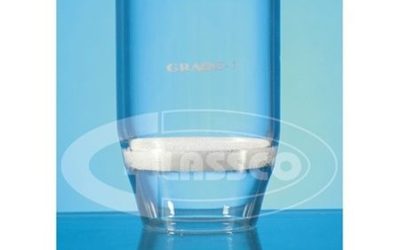 Crisoles filtrantes con placa porosa marca Glassco